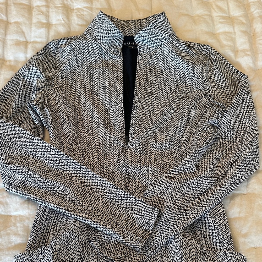 Athleta Navy/White Travel Dress